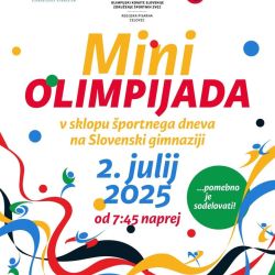 Bild zum Eintrag: ? Mini OLIMPIJADA 2025! ?‍♀️?

? Datum: 2. julij 2...