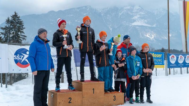 Bild: Ein gelungener Skisprungwettkampf in Achomitz