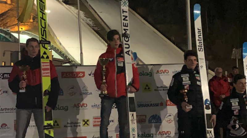Bild: Julian Smid holt Doppelgold bei O.P.A. Spielen in Villach
