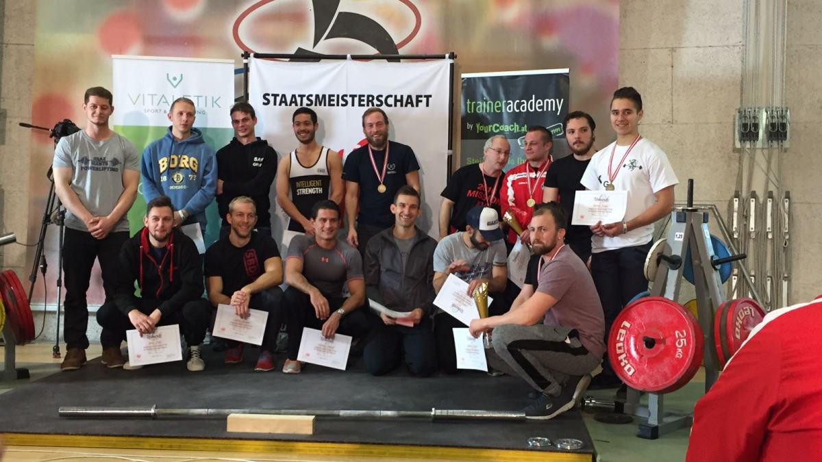 Bild: 3. Platz bei den Staatsmeisterschaften im Kraftdreikampf für Matjaž Smrtnik