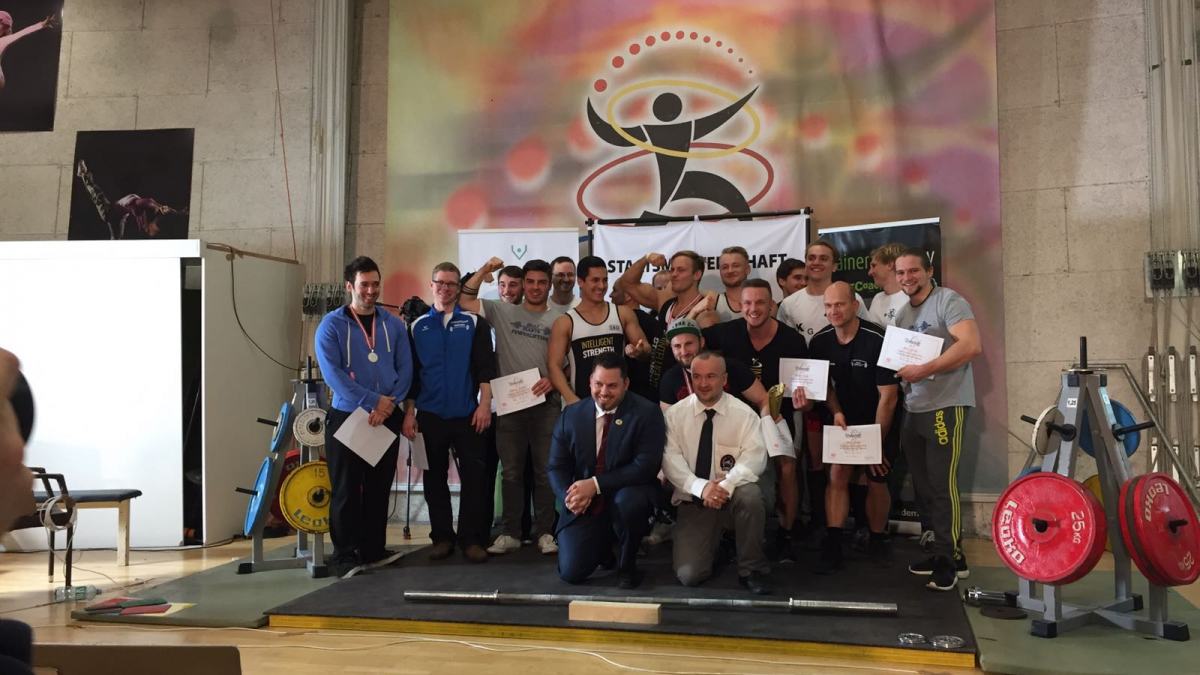 Bild: 3. Platz bei den Staatsmeisterschaften im Kraftdreikampf für Matjaž Smrtnik