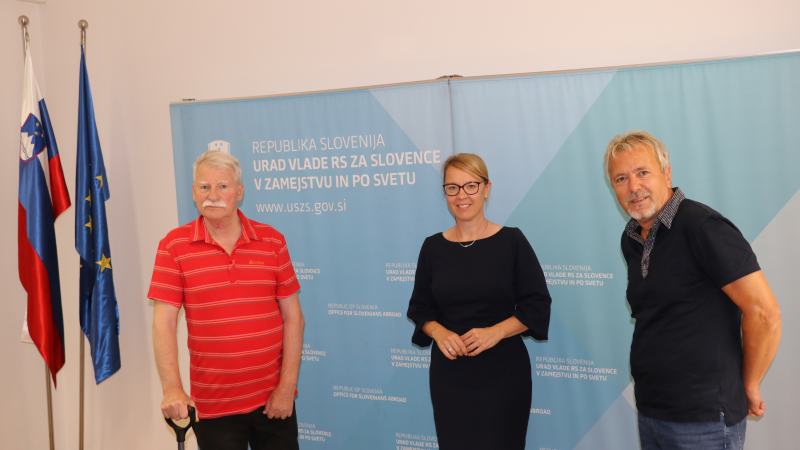 Bild: ZSŠDI und Slow. Sportverband/SŠZ bei Ministerin Jaklitsch